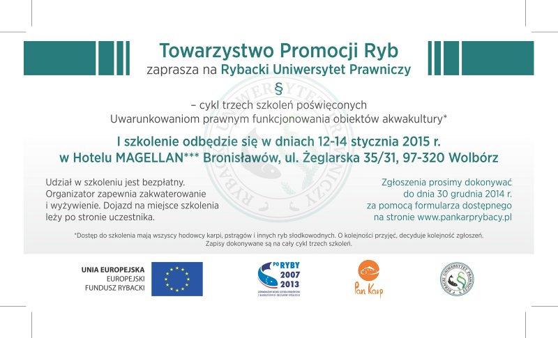 Grafika #0: Szkolenie nt. uwarunkowań prawnych w rybactwie