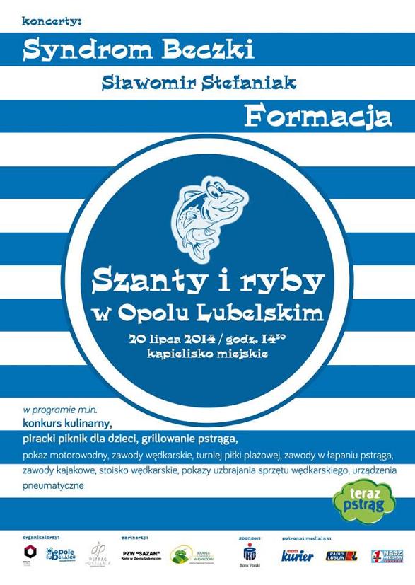 Grafika #0: Szanty i ryby w Opolu Lubelskim