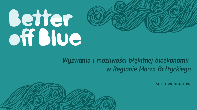 Grafika: BluePlatform - webinary. Zapraszamy do udziału!