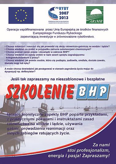 Grafika #0: Bezpłatne szkolenie BHP